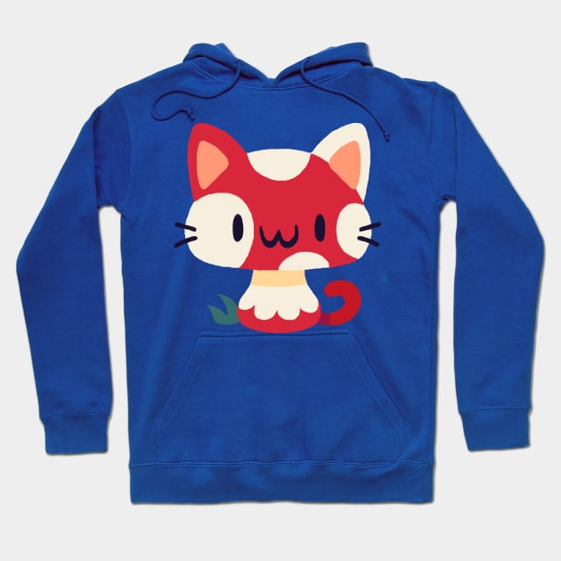 Meowshroom Hoodie by ginaromoart